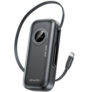 Powerbank AWEI PA-9 10000 mAh 22.5 Czarny