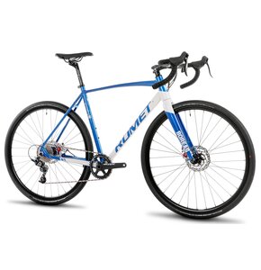 Rower gravel ROMET Boreas 1 U21 28 cali Biało-niebieski
