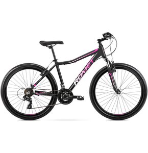 Rower górski MTB ROMET Jolene 6.0 D15 26 cali damski Czarno-różowy