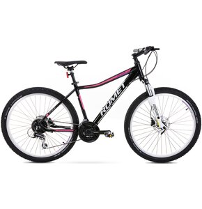 Rower górski MTB ROMET Jolene 6.3 JA D19 26 cali damski Czarno-różowy
