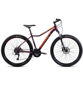 Rower górski MTB ROMET Jolene 7.2 JB D17 27.5 cala damski Purpurowo-pomarańczowy