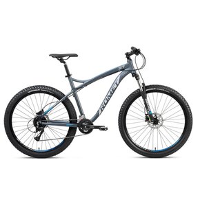 Rower górski MTB ROMET Rambler Fit U18 27.5 cala Czarno-srebrno-niebieski