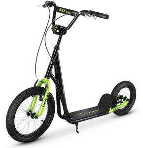 Hulajnoga NILS EXTREME WH10201 Czarno-zielony