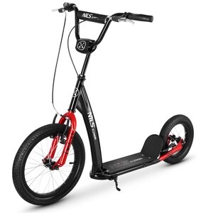 Hulajnoga NILS EXTREME WH10612 Czarno-czerwony
