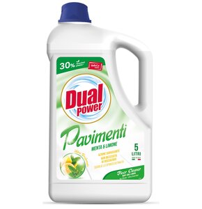 Płyn do mycia podłóg DUAL POWER Menta Limone 5000 ml