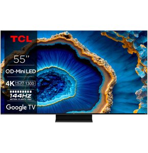 Telewizor TCL 55C804 55'' MINILED 4K 144Hz Google TV Dolby Vision Dolby Atmos HDMI 2.1