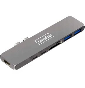 Hub ZENWIRE BYL-2011N 7w2 USB Typu C 3.2 Gen. 1, Pasywny