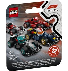 LEGO 71049 Minifigures Kolekcjonerskie bolidy F1 (1 zestaw)
