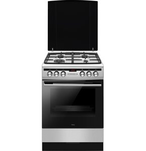 Kuchnia AMICA 6117GET3.39HZPTADPA(XX) Termoobieg Drabinki Prowadnice teleskopowe Wok Pizza 300˚C