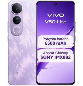 Smartfon VIVO V50 Lite 8/256GB 6.77" 120Hz Fioletowy