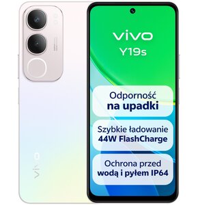 Smartfon VIVO Y19s 6/128GB 6.68" 90Hz Srebrny