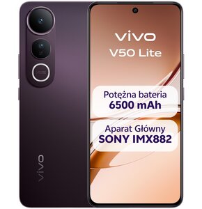 Smartfon VIVO V50 Lite 8/256GB 6.77" 120Hz Czarny
