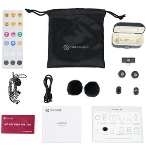 System bezprzewodowy HOLLYLAND Lark M2 USB-C Grafitowy