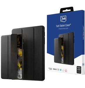 Etui na Galaxy Tab S9 FE 3MK Soft Tablet Case Czarny