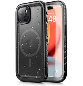 Etui TECH-PROTECT ShellBox IP68 do Apple iPhone 15 Czarny