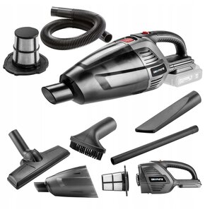 Odkurzacz ręczny GRAPHITE 2w1 58G097 E+