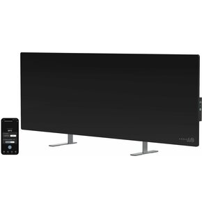 Grzejnik elektryczny AENO Premium Eko Smart Led AGH0004S Czarny