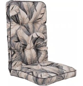 Poduszka na fotel PATIO Royal/Lena G057-06PB 124 x 48 cm Beżowo-szary