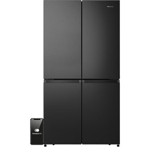 Lodówka HISENSE RQ758N4SBFE MD Side by Side No Frost 178.5 Czarna Wi-Fi ConnectLife My Fresh Choice Metal Cooling