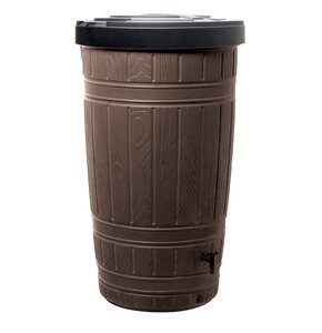 Zbiornik na deszczówkę PROSPERPLAST Woodcan IDWO265-R222 265L Brązowy