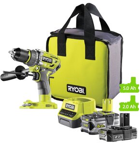 Wiertarko-wkrętarka RYOBI R18PD7-252S