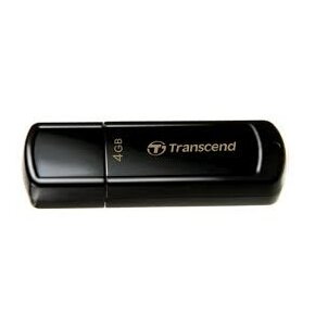 Pendrive TRANSCEND JetFlash 350 4GB, USB 2.0, Odczyt 15 Mb/s, Zapis 4 Mb/s