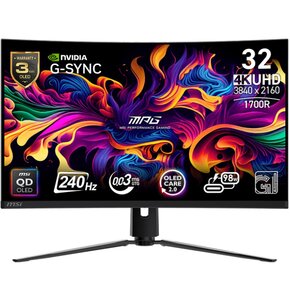 Monitor MSI MPG 321CURX QD-OLED 31.5" 3840x2160px 240Hz 0.03 ms [GTG] Curved