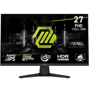 Monitor MSI Mag 274F 27" 1920x1080px IPS 200Hz 0.5 ms [GTG]