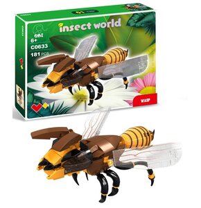 Klocki plastikowe QBI Insect world Osa C0633-1