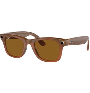 Okulary RAY BAN Meta Wayfarer Karmelowy Połysk