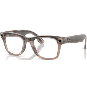 Okulary RAY BAN Meta Wayfarer Ciepły Kamienny Połysk