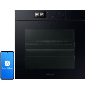 Piekarnik SAMSUNG NV7B7997AAK U2 Dual Cook AI Elektryczny parowy Czarne szkło A+