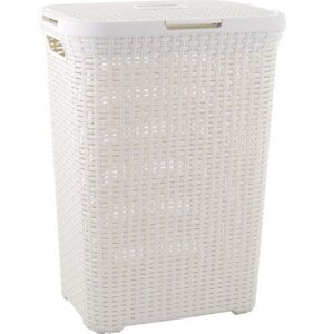 Kosz na pranie CURVER Style 60L Kremowy