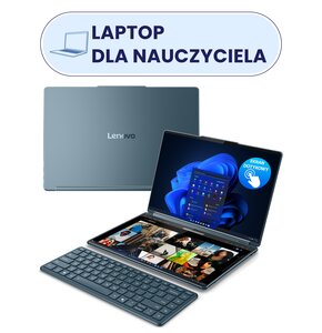 Laptop LENOVO Yoga Book 9 14IAH10 14" OLED Ultra 7-255H 32GB RAM 1TB SSD Windows 11 Professional, Funkcje AI