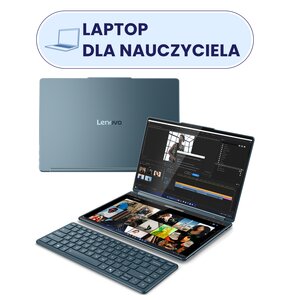 Laptop LENOVO Yoga Book 9 14IAH10 14" OLED Ultra 7-255H 32GB RAM 1TB SSD Windows 11 Professional, Funkcje AI