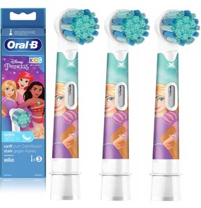 Oryginalna końcówka szczoteczki ORAL-B Kids EB10S-3 Princess (3 szt.) (Dla dzieci od lat 3)
