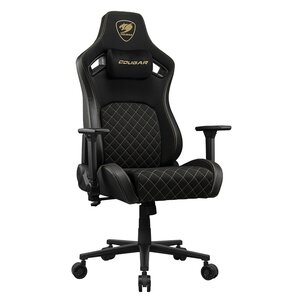 Fotel COUGAR Defensor F Czarno-złoty
