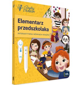 Książka Czytaj z Albikiem Elementarz przedszkolaka Patrycja Nowak (twarda okładka)