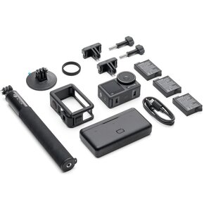 Kamera sportowa DJI Osmo Action 3 Adventure Combo, filmy 4K 120FPS, 160 minut pracy, Wi-Fi, Bluetooth