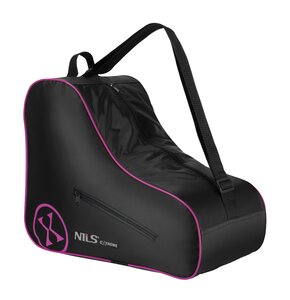 Torba na łyżworolki NILS EXTREME TS306 Czarno-różowy