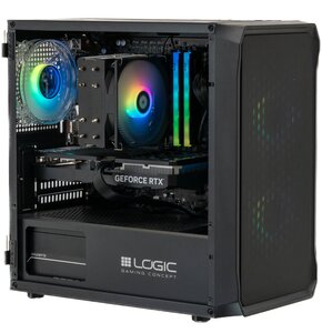 Komputer MAD DOG LOGIC-ARGB-I01WR16WH i5-14400F 16GB RAM 1TB SSD GeForce RTX4060 DLSS 3 Wi-Fi Windows 11 Home