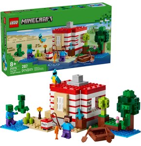 LEGO 21275 Minecraft Dom TNT w dżungli