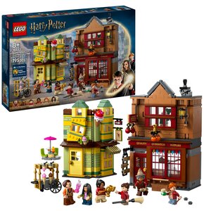 LEGO 76452 Harry Potter Markowy sprzęt do quidditcha i lodziarnia