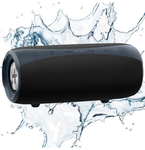 Głośnik mobilny XMUSIC BTS850K Radio FM Czarny