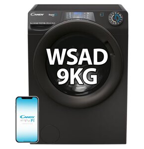 Pralka CANDY RP 496BWMBCB 1-S Rapido Pro 9kg 1400 obr A