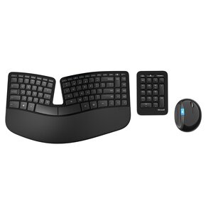 Zestaw MICROSOFT Sculpt Ergonomic Desktop Czarny