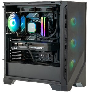Komputer MAD DOG Powered by MSI F321R-I03DR32 i5-14400F 32GB RAM 1TB SSD GeForce RTX5070Ti DLSS 4 Wi-Fi