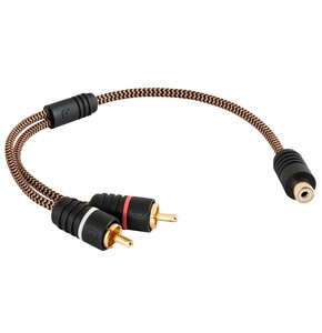 Kabel RCA - 2x RCA PROSON Arctic 0.3m