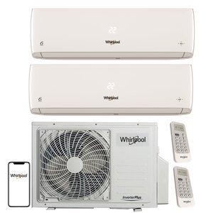 Klimatyzator Multisplit, Pompa ciepła powietrze - powietrze WHIRLPOOL WA36ODU32 (2 pomieszczenia)