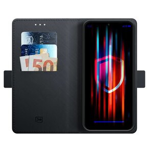 Etui 3MK Wallet Case do Motorola Edge 60 Pro Czarny
